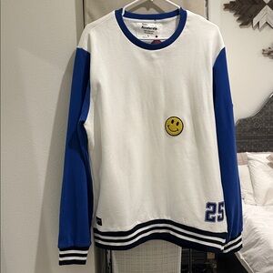 Blue and White Amazon Accelerate Sweatshirt - NWT